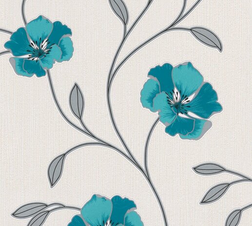 bloem turquoise  vinyl