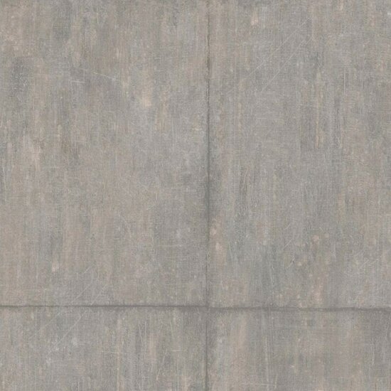 BN Wallcoverings Imagine 221073 - Grijs beton platen vinyl op vlies